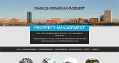 Desktop Screenshot of franklinsquaremanagement.com